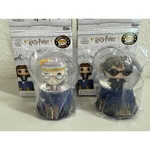 Funko Harry Potter Mystery Mini Snow Globes Albus Dumbledore & Harry Potter 1/6